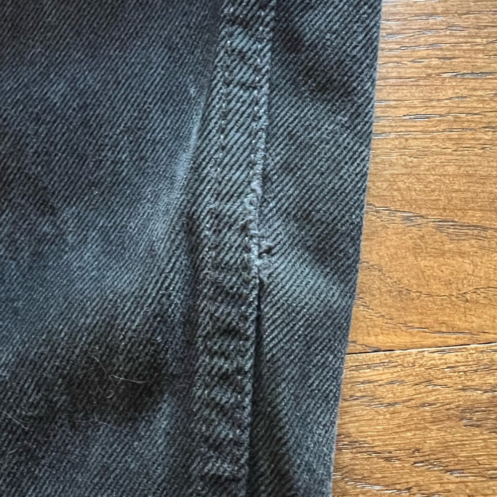 Men’s 550 Relaxed Fit Black Denim Jeans 38x34 - Picture 9 of 12